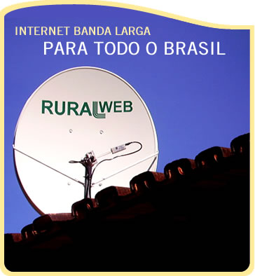 banda internet larga satellite via